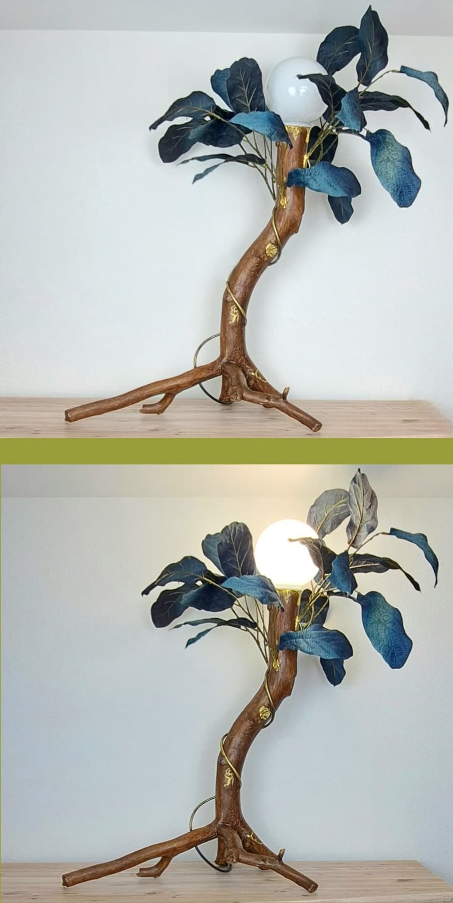 Midnight Grove – handgefertigte Designlampe von ReNew Home
