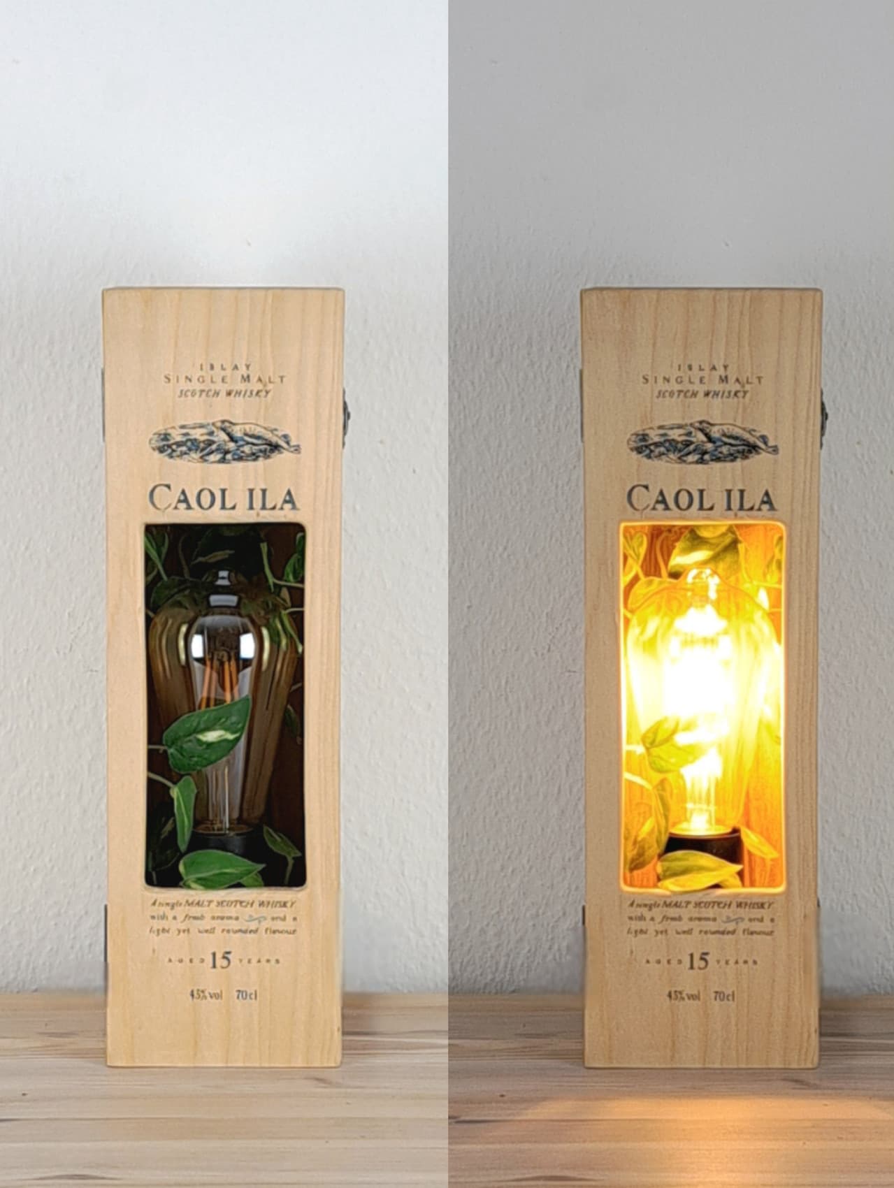 Whisky Glow – handgefertigte Designlampe von ReNew Home